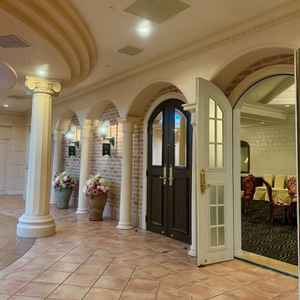 親族控室が広かったです。挙式会場へつながっています。