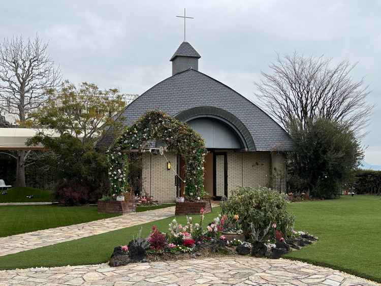 緑がたくさんあり、写真映えします。花が咲く季節にはとても良さそうです。