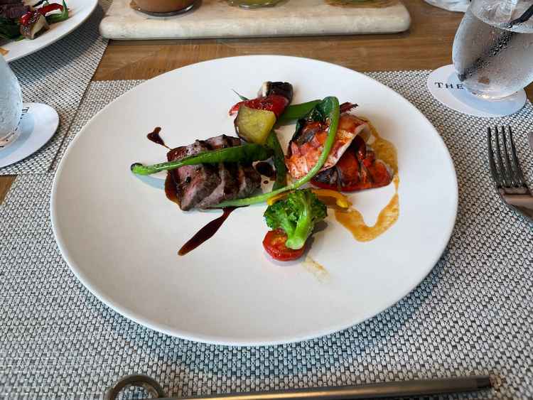 コース料理のメイン