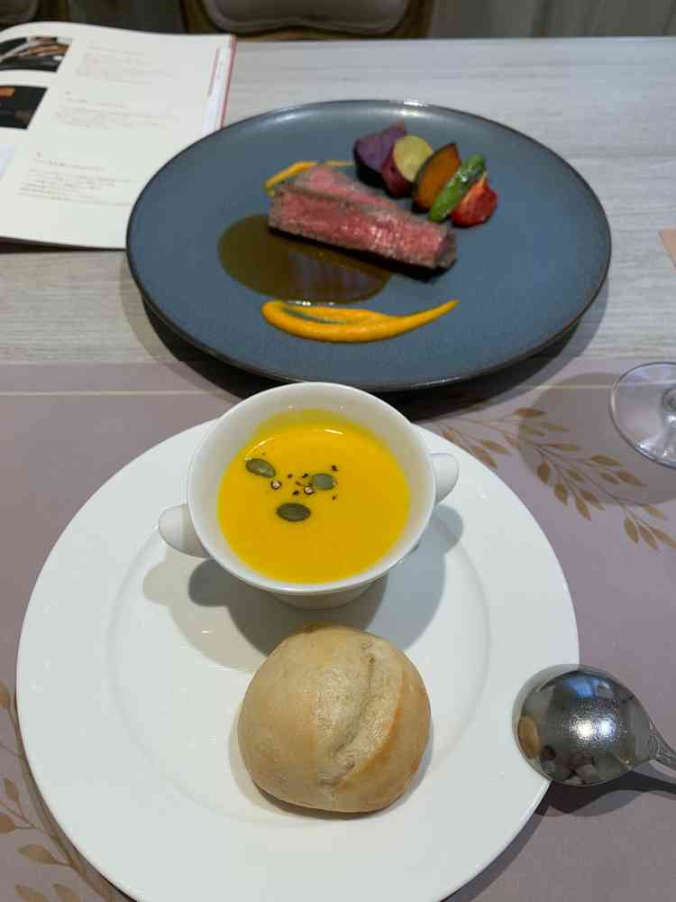 試食会で出たお料理。季節ごとに変わるためイメージ。