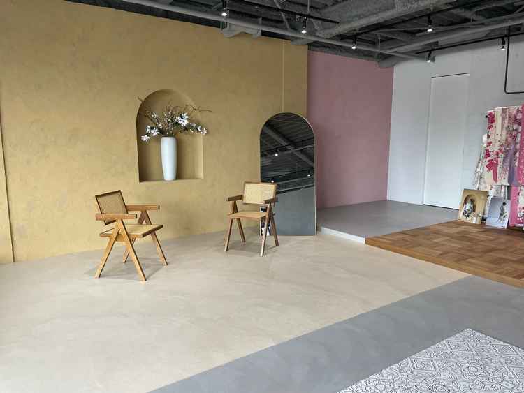 3階は、お衣装合わせができたり、前撮りができたりファーストミートができたりと幅広く使用できます