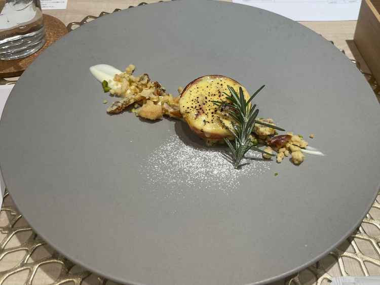 試食のデザート