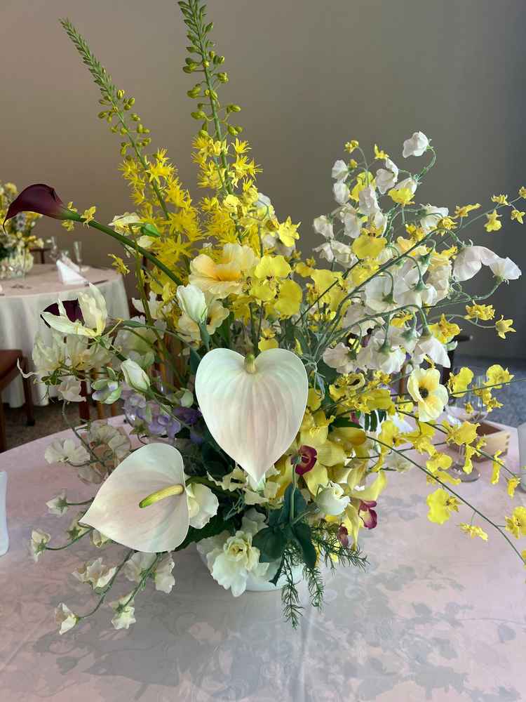 披露宴会場の装飾