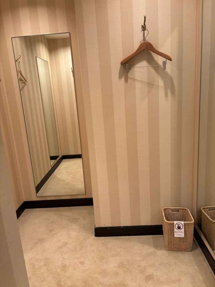 ゲストのお着替え室が充実してました