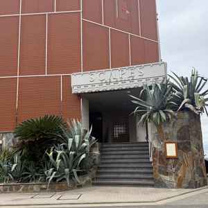 入り口は緑があり、リゾートっぽい雰囲気です。