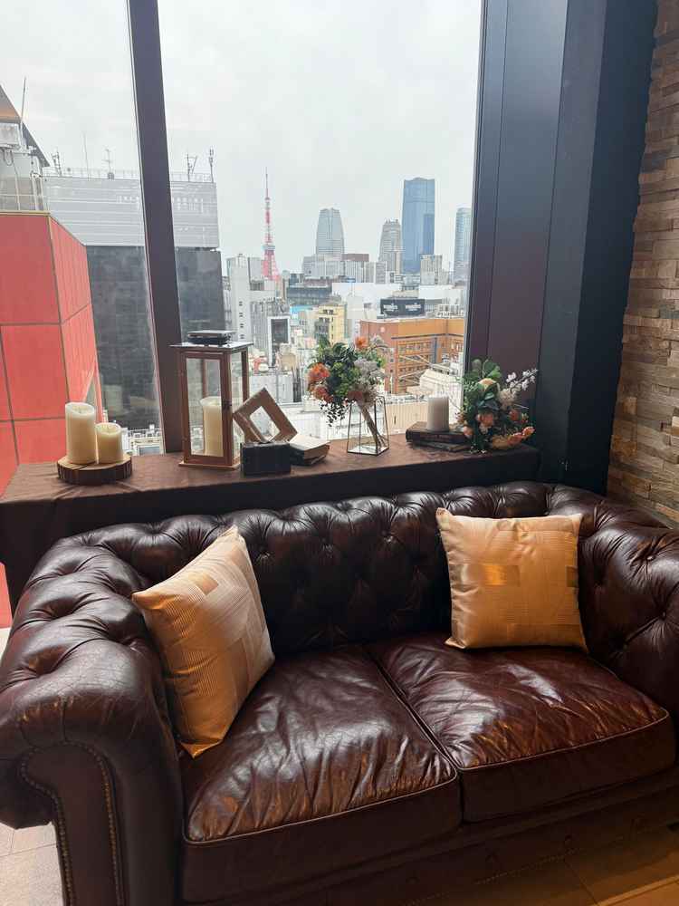 見学時は曇りでしたが東京タワーが綺麗に見えました。