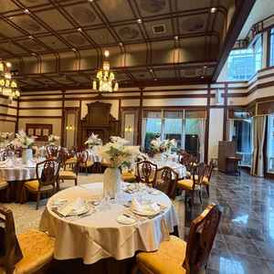 鳳明の雰囲気です。和を感じさせる豪華な会場でした。