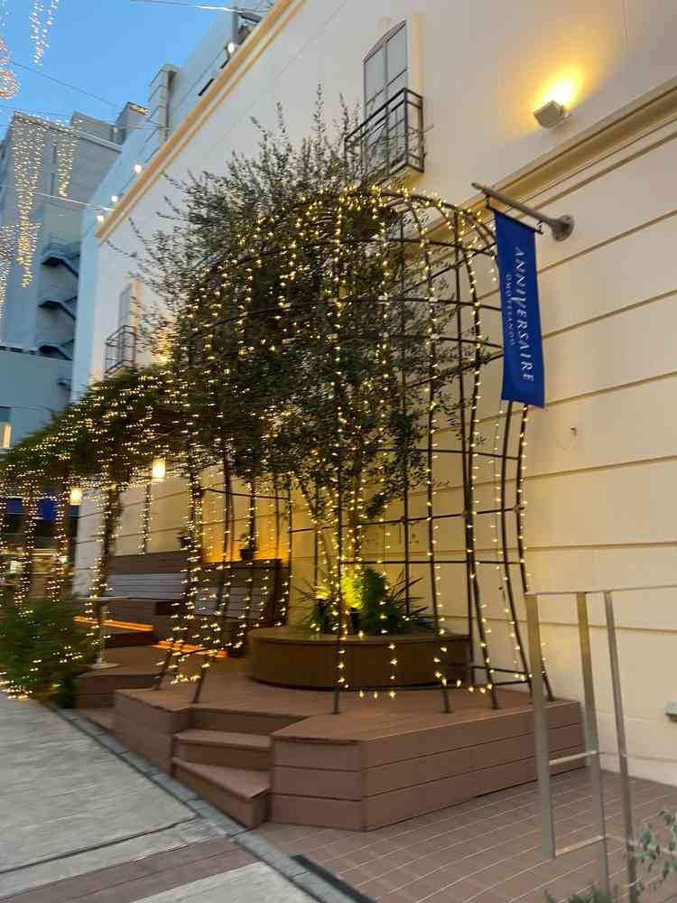 ライトアップの写真