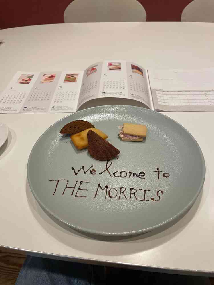 ウェルカムスイーツも美味しかった