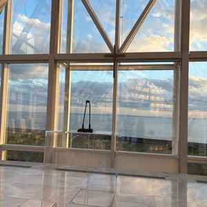 オーシャンビューの方のチャペルです。海が綺麗でとても良かったです