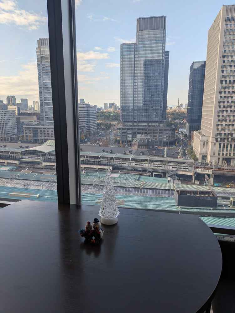 眺望が良い、両家控室でした。