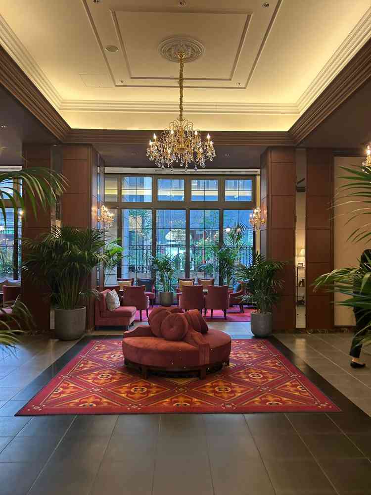 ゲストの待合スペース