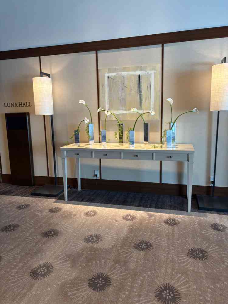 ウェルカムスペース、受付の写真