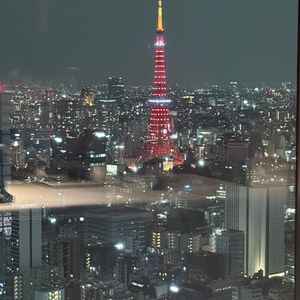 式場から東京タワーが見える