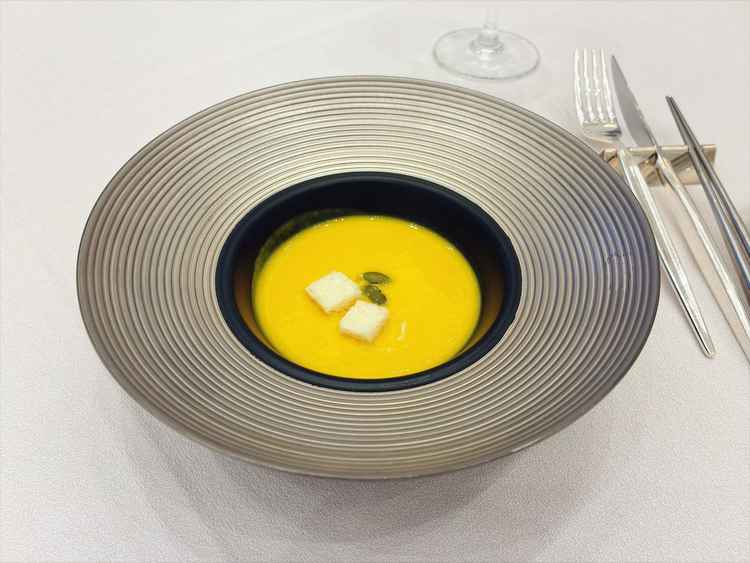 試食のスープ