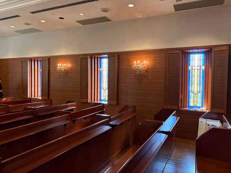 チャペル内の様子