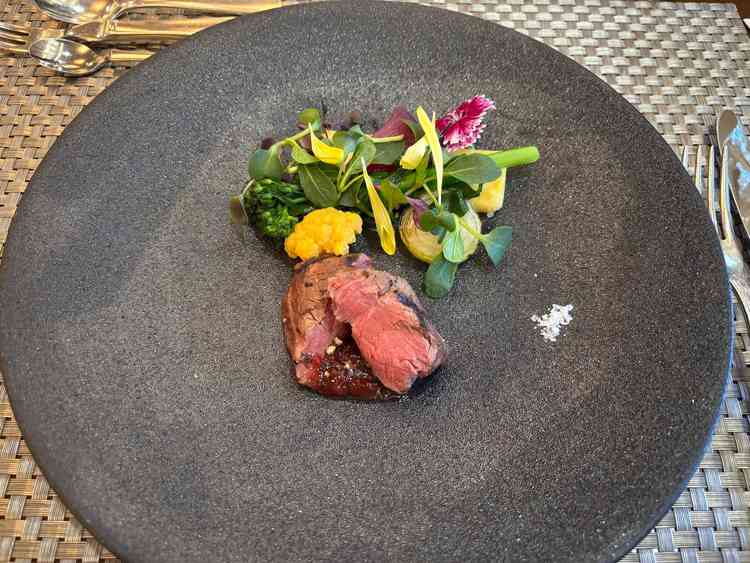 試食のメイン料理