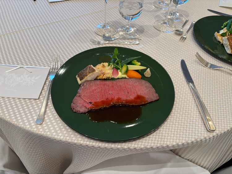 ローストビーフが美味しかったです