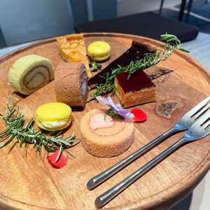 試食のケーキ