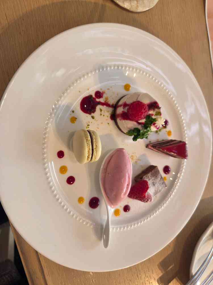 デザートプレート、いろいろアレンジできそうです