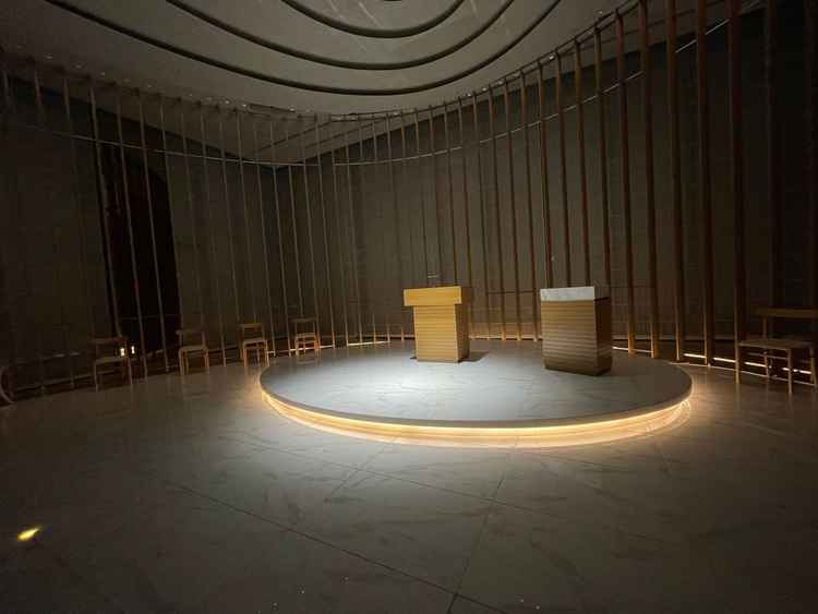 スポットライトありました。