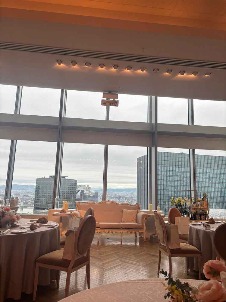 ゲストから見た高砂、アップ