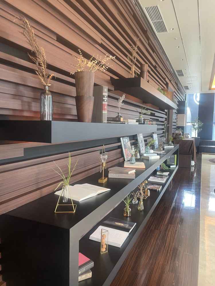 ゲストを迎えるロビーの装飾