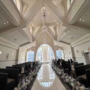 チャペルからkアリーナが見えるのが少しマイナスでしたが、普通に良かったです。