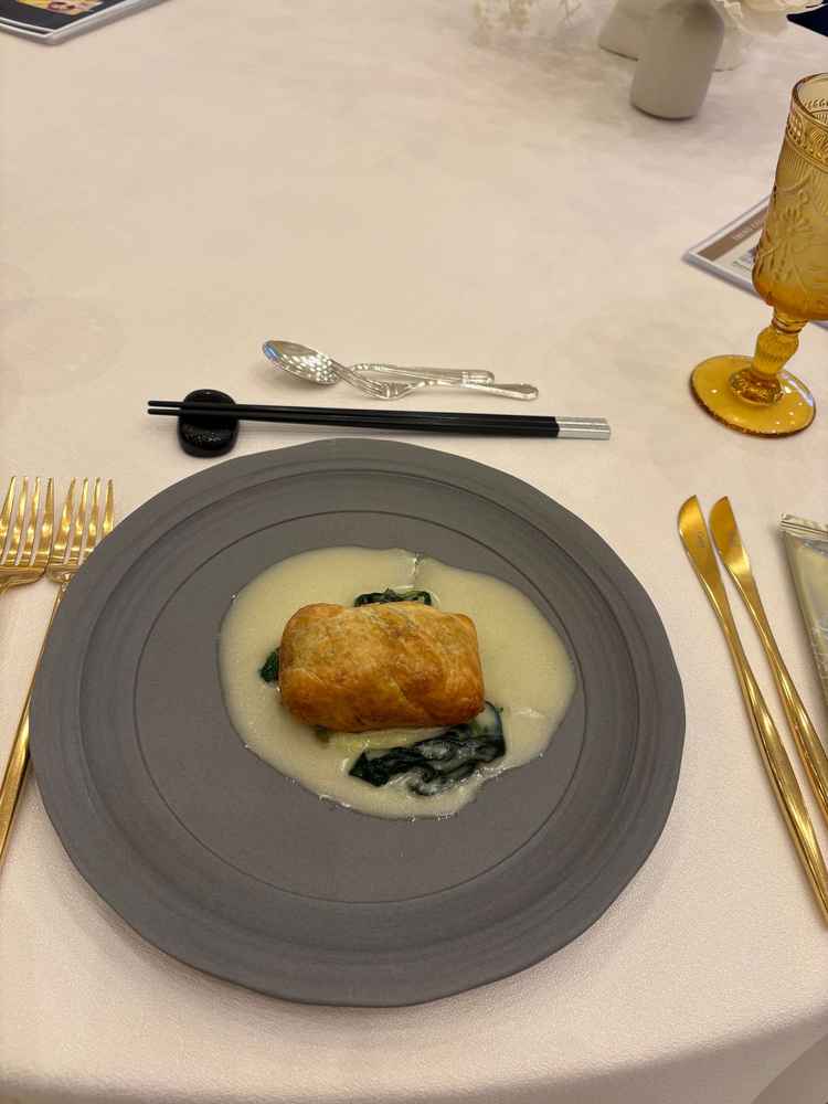 試食のお魚料理