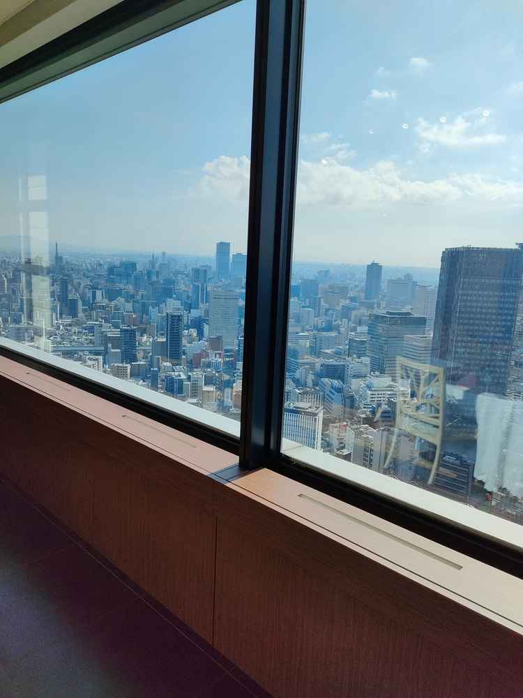 40F披露宴会場からの景色