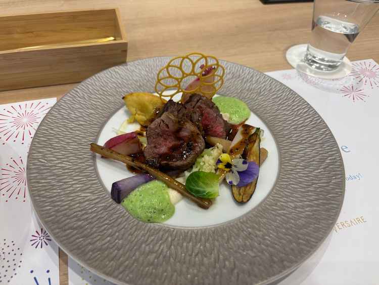 試食② お肉がとても柔らかく美味しい