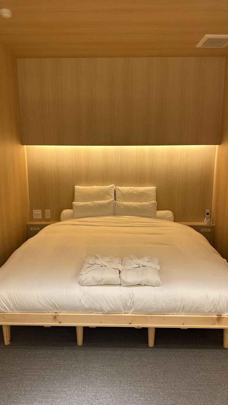 ブライズルーム。新郎新婦は宿泊も可能です。
