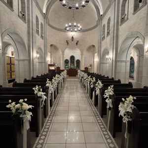 チャペルです。暖かみのある色合いで素敵でした。