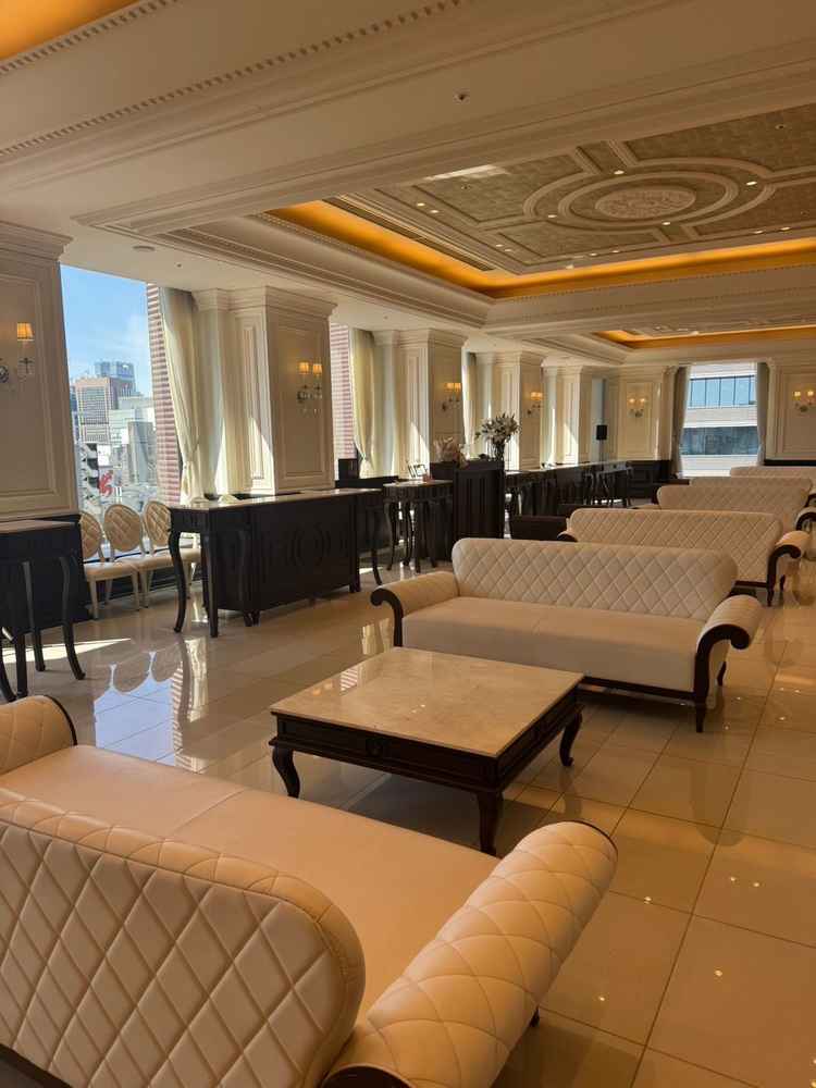 待合ロビーは、ホテルのように広々としていて、清潔感がすごくありました。