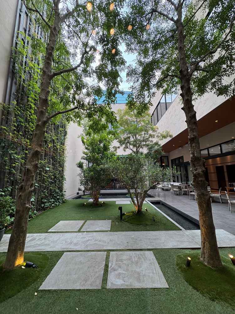 雨だとガーデンが出る