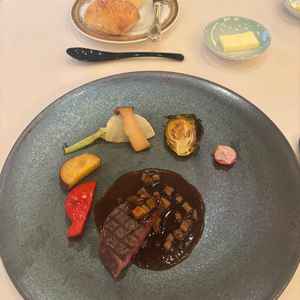 メインのフィレステーキ。担当者が肉には自信があるといってるだけあり、とてもおいしかった。