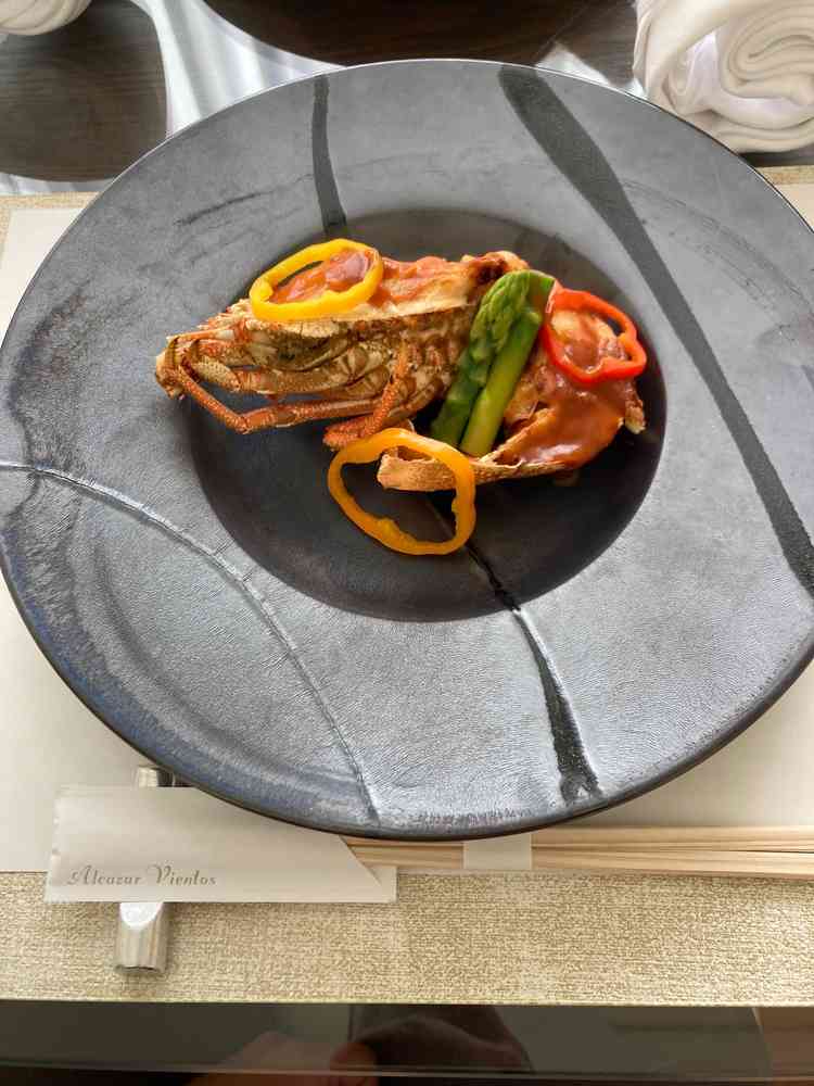 試食会で頂いた食事です