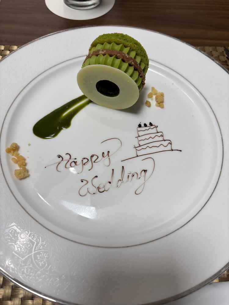 試食の写真②抹茶のケーキも美味しかった。