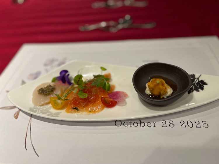 コース料理の前菜