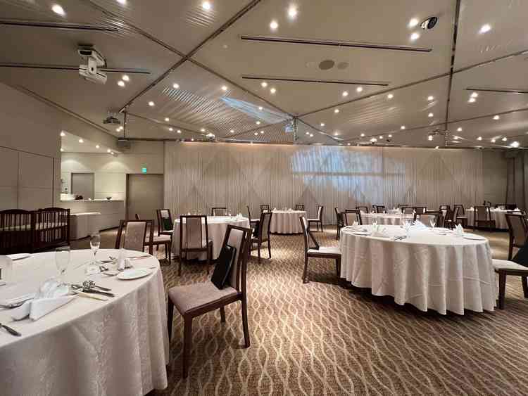 2Fの披露宴会場