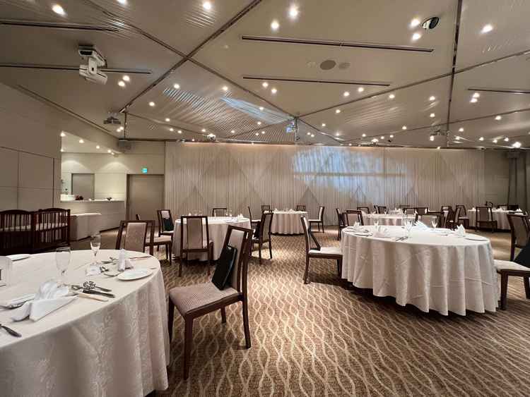 2Fの披露宴会場