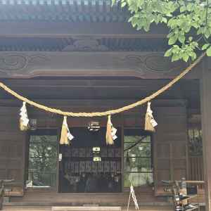 神社　実際に神前式が行われていました。