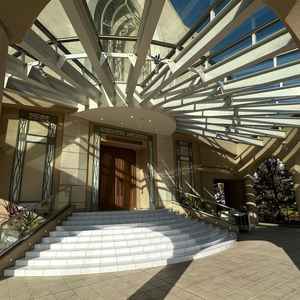 フラワーシャワースペースまでスピーカー、屋根がありここでしかできない演出ができるのがいい