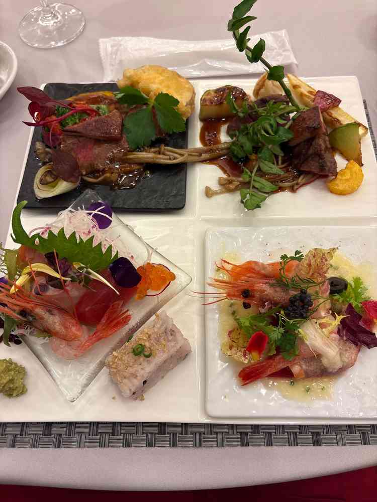 試食　和洋ゲストが当日選択できる