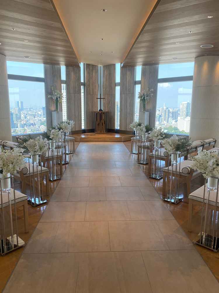 地上110mのチャペル