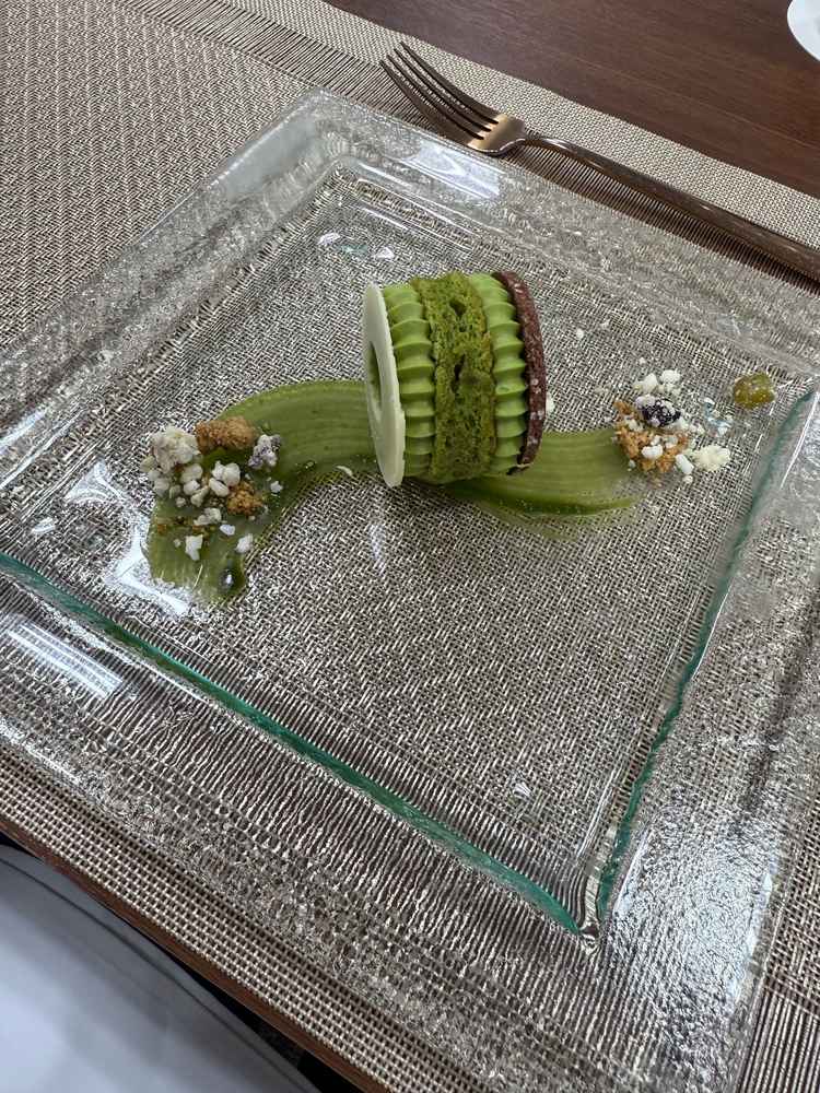 デザートは抹茶味が甘すぎず美味しかったです