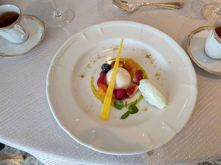 試食会で出たデザート