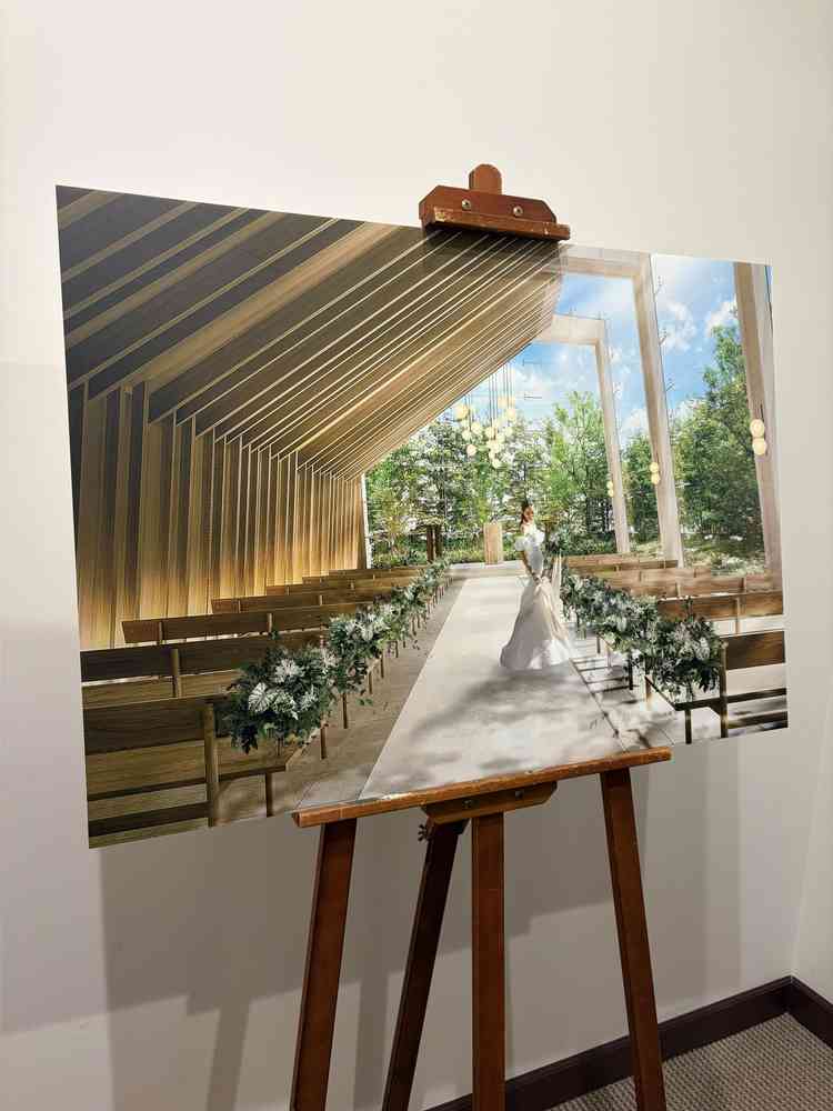 挙式会場（リニューアル工事後イメージ）