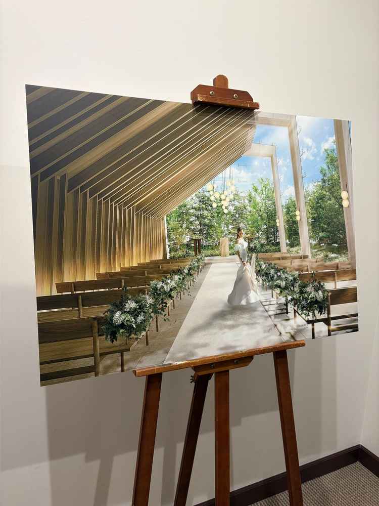 挙式会場（リニューアル工事後イメージ）