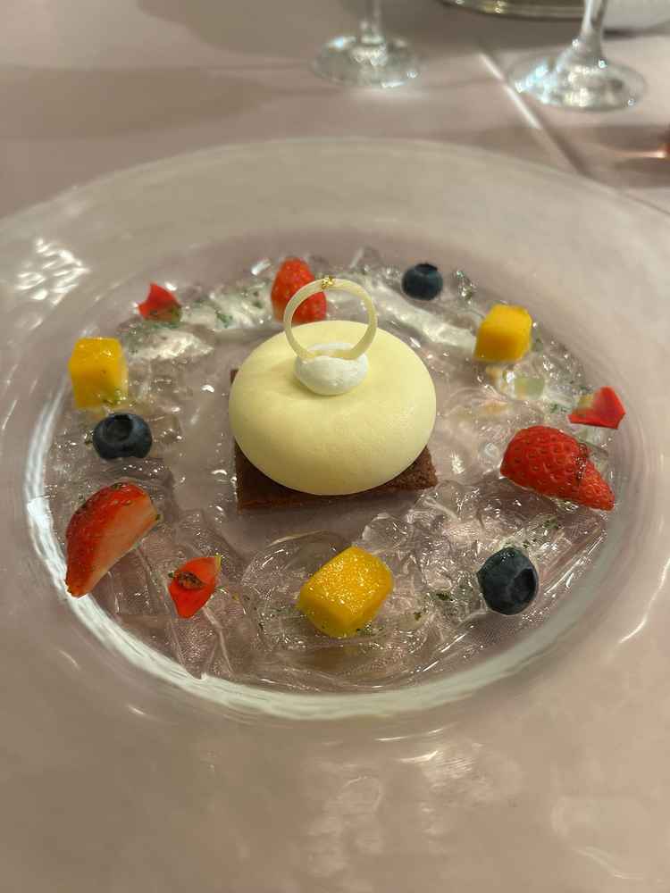 試食会のデザート